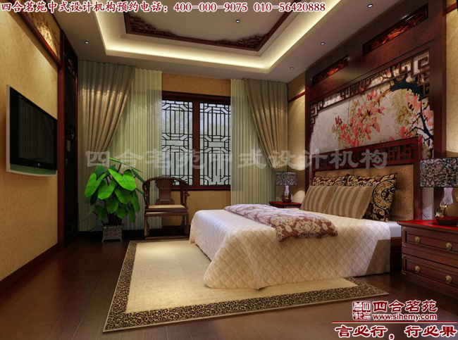 酒店客房設(shè)計(jì) 中式風(fēng)格精品酒店設(shè)計(jì)客房效果圖