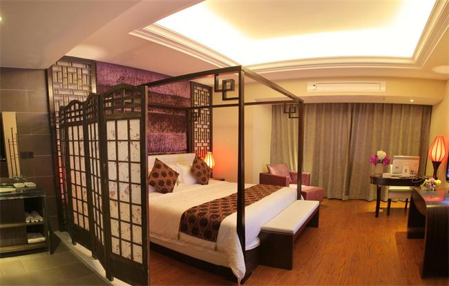 中式酒店客房裝修 中式風(fēng)格酒店主題客房設(shè)計方案圖