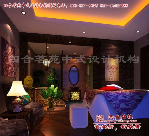中式會(huì)所裝修設(shè)計(jì)效果圖 spa會(huì)所策劃裝修設(shè)計(jì)效果圖